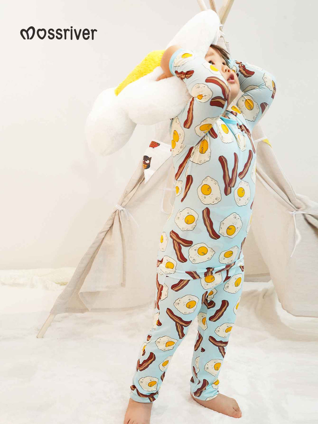 long-sleeve kid‘s two-piece - MOSSRIVER