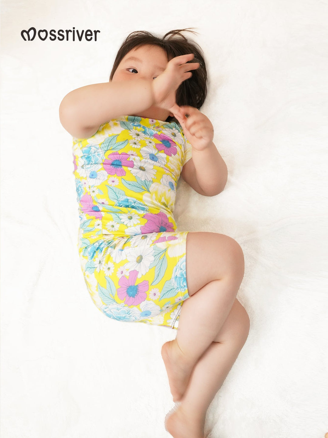 short-sleeve kid‘s two-piece - MOSSRIVER