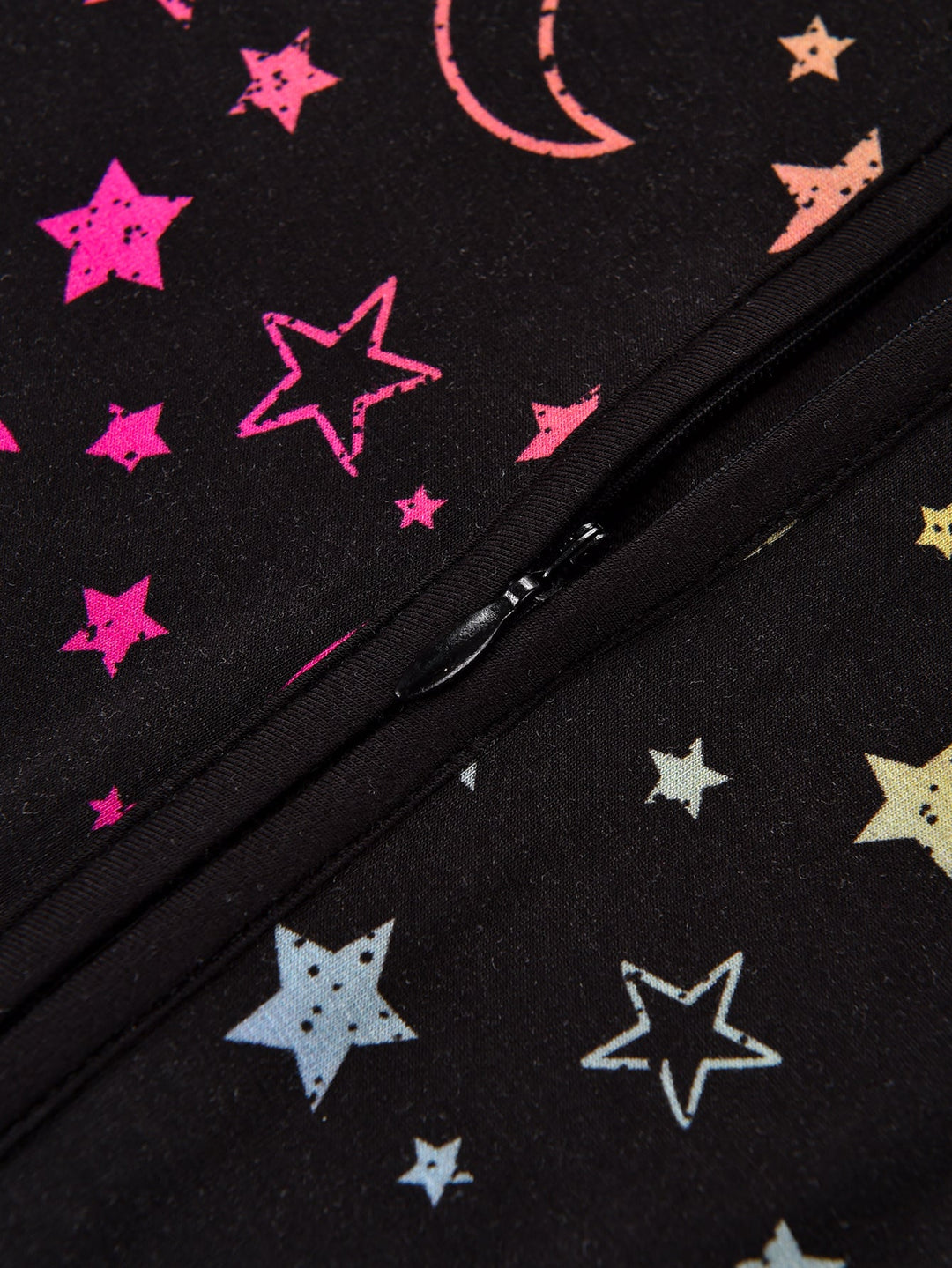 Bamboo Long - Sleeve Baby One - Piece Starry Sky Print - MOSSRIVER