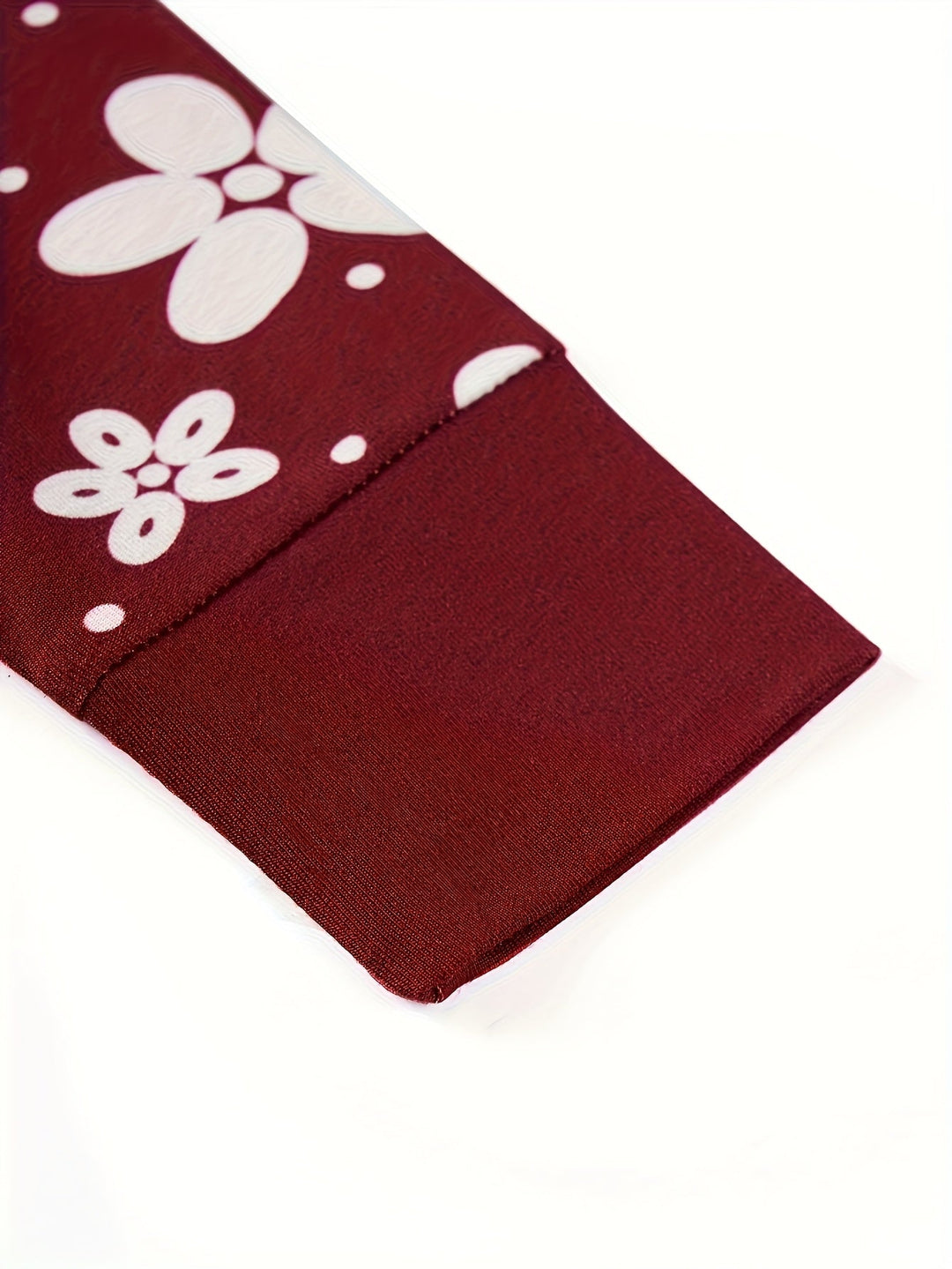 Bamboo Long - Sleeve Baby One - Piece White Daisies Print - MOSSRIVER