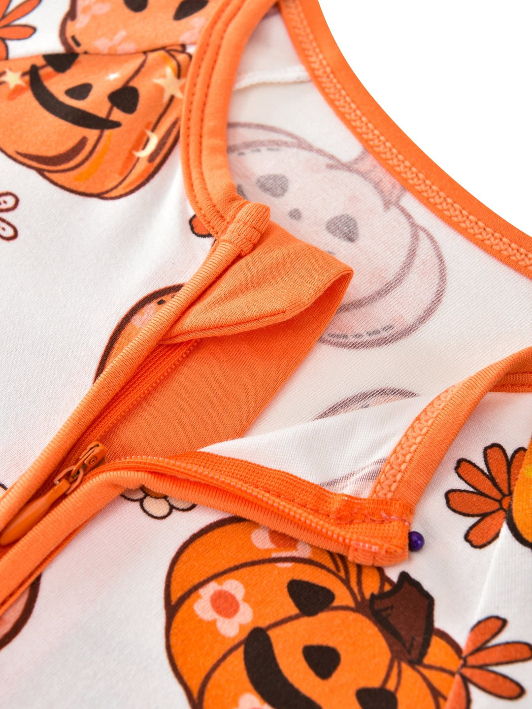 Halloween Long Sleeve One Piece Smiley Pumpkin - MOSSRIVER