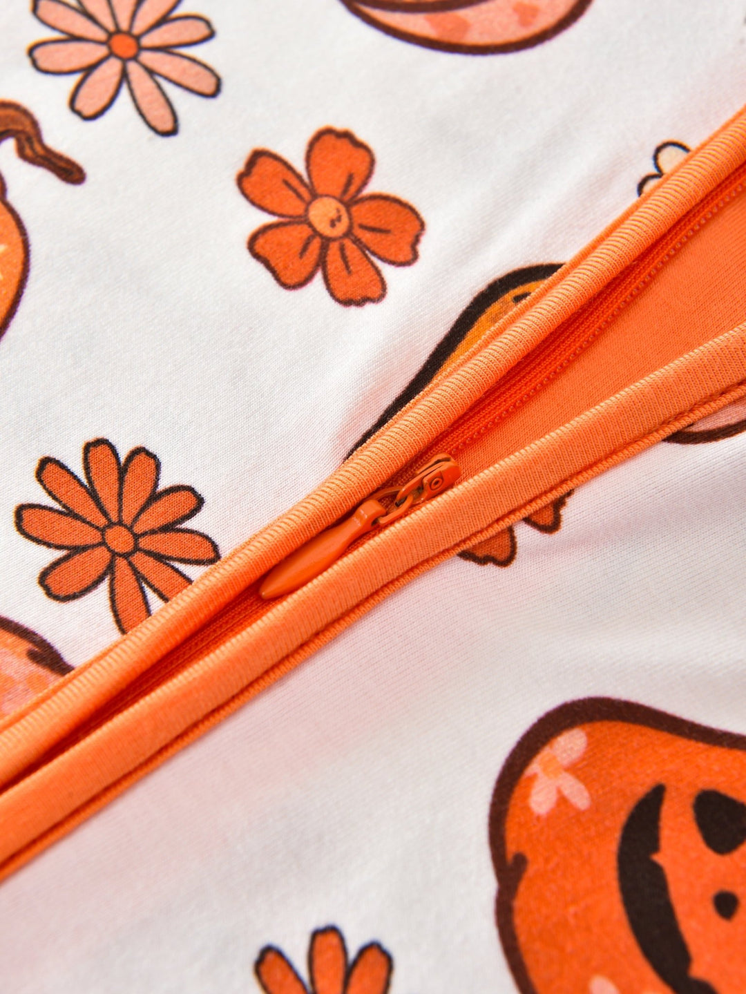 Halloween Long Sleeve One Piece Smiley Pumpkin - MOSSRIVER