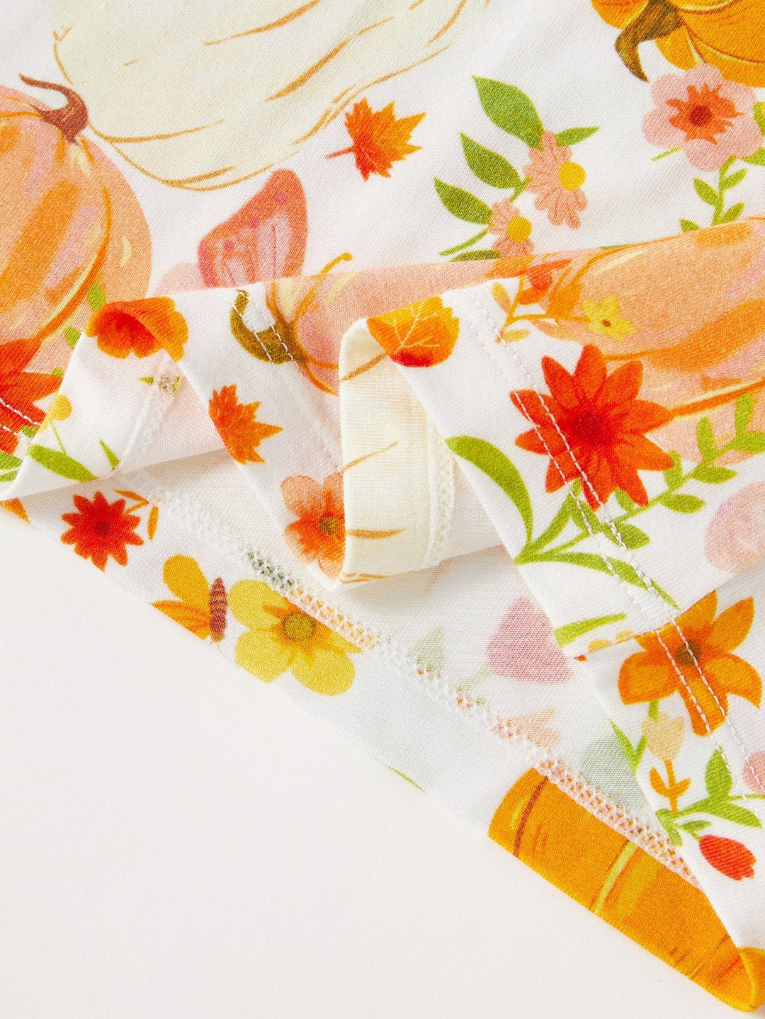 Halloween Long Sleeve Two Piece Pumpkin Flowers - MOSSRIVER