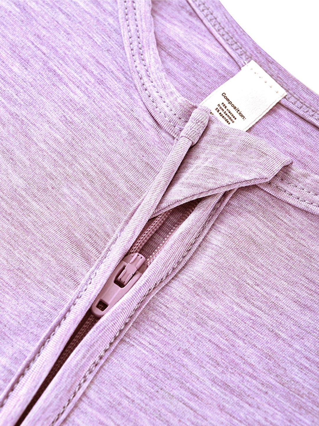 Long Sleeve One Piece Candy Macaron Lilac - MOSSRIVER