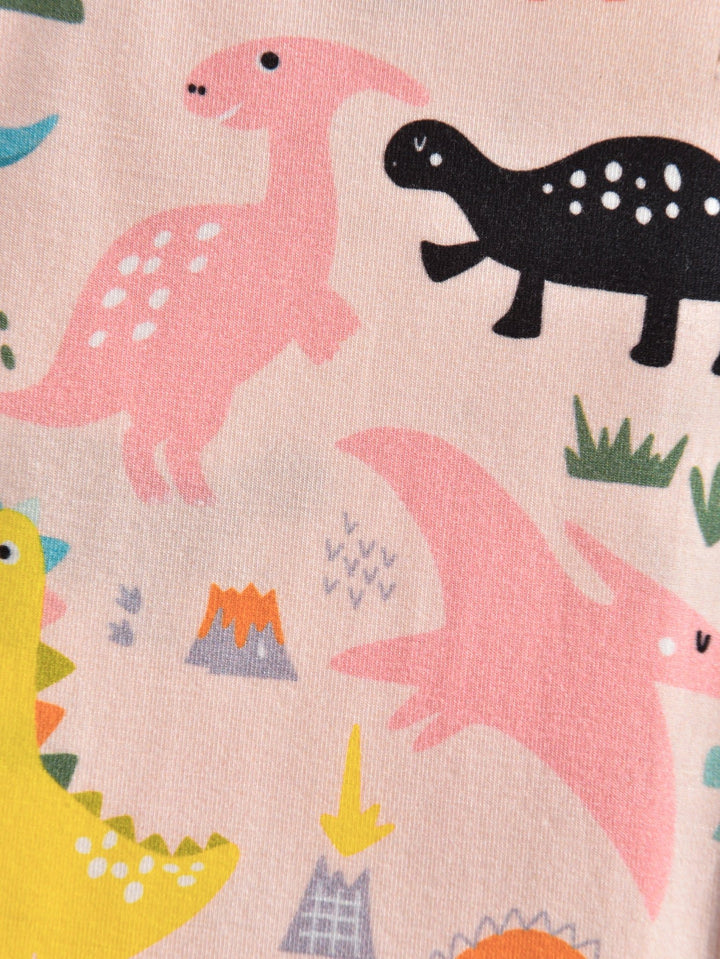 Long Sleeve One Piece Cute Dinosaur - MOSSRIVER
