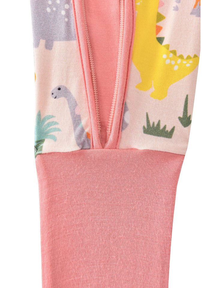 Long Sleeve One Piece Cute Dinosaur - MOSSRIVER