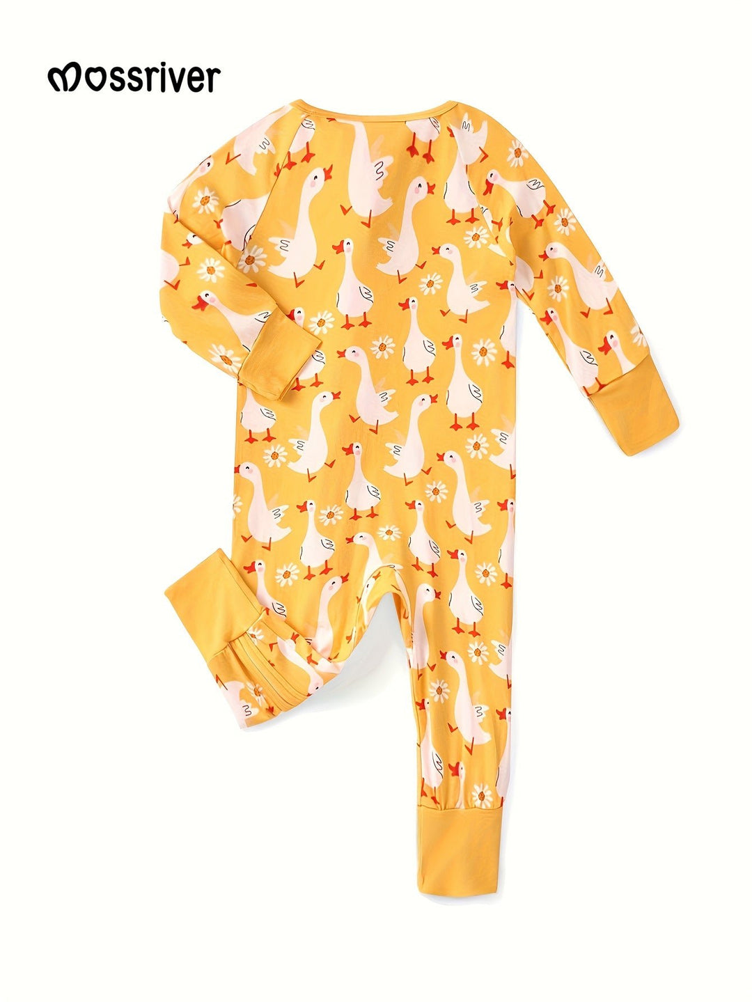 Long Sleeve One Piece Little Swan - MOSSRIVER