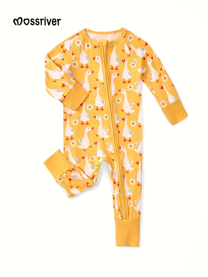 Long Sleeve One Piece Little Swan - MOSSRIVER