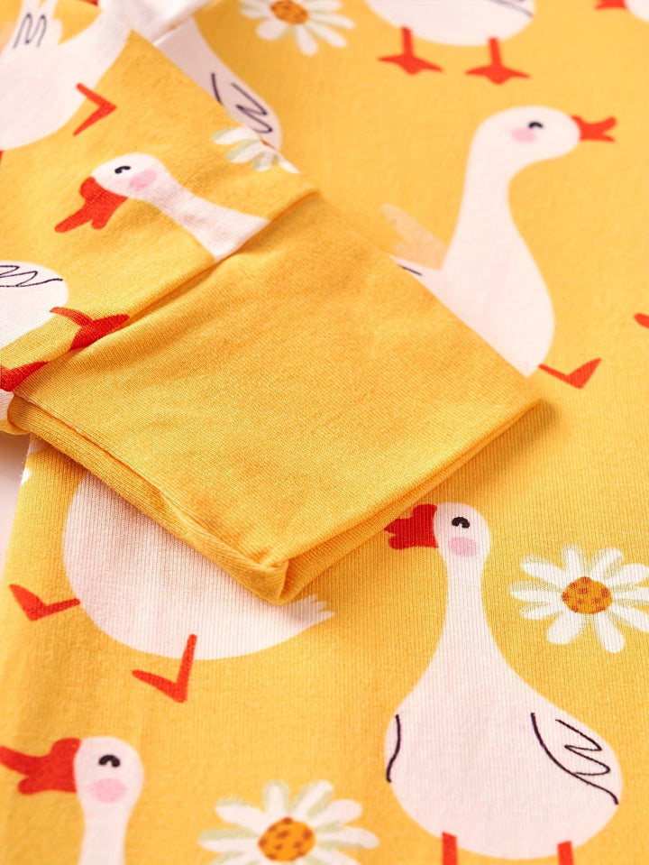 Long Sleeve One Piece Little Swan - MOSSRIVER