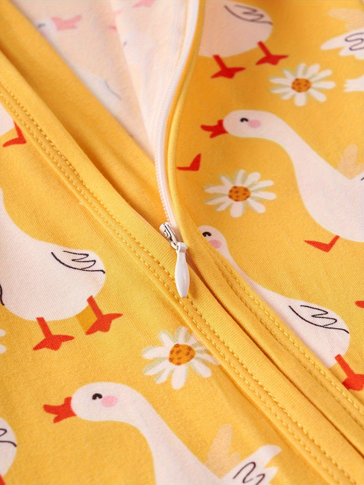 Long Sleeve One Piece Little Swan - MOSSRIVER