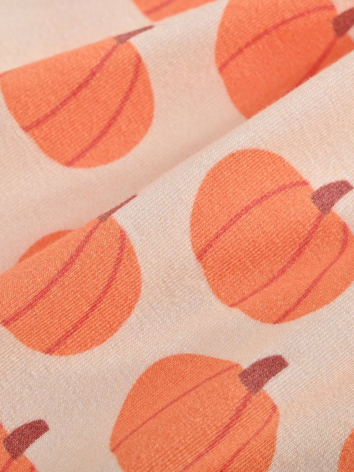 Long Sleeve One Piece Tiny Pumpkin - MOSSRIVER