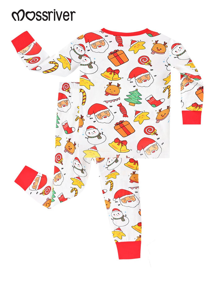 Long Sleeve Two Piece Santa Claus - MOSSRIVER