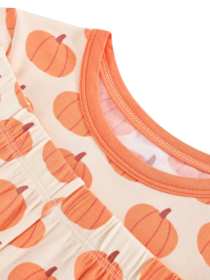 Long Sleeve Two Piece Tiny Pumpkin - MOSSRIVER