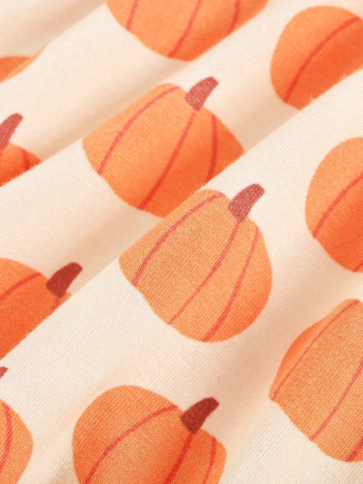 Long Sleeve Two Piece Tiny Pumpkin - MOSSRIVER