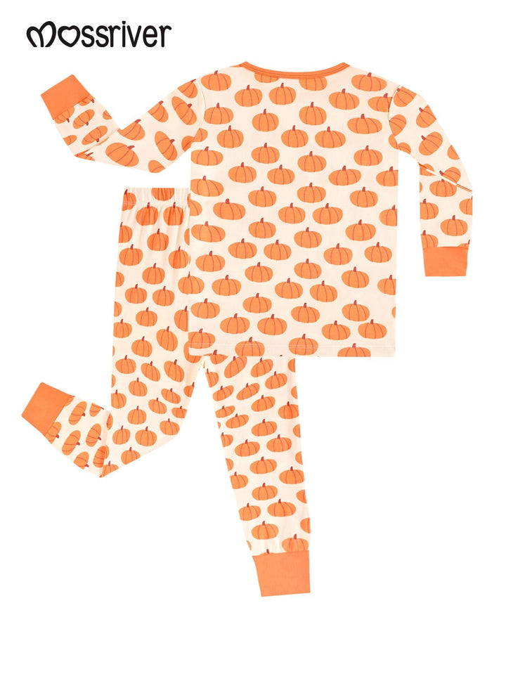 Long Sleeve Two Piece Tiny Pumpkin - MOSSRIVER