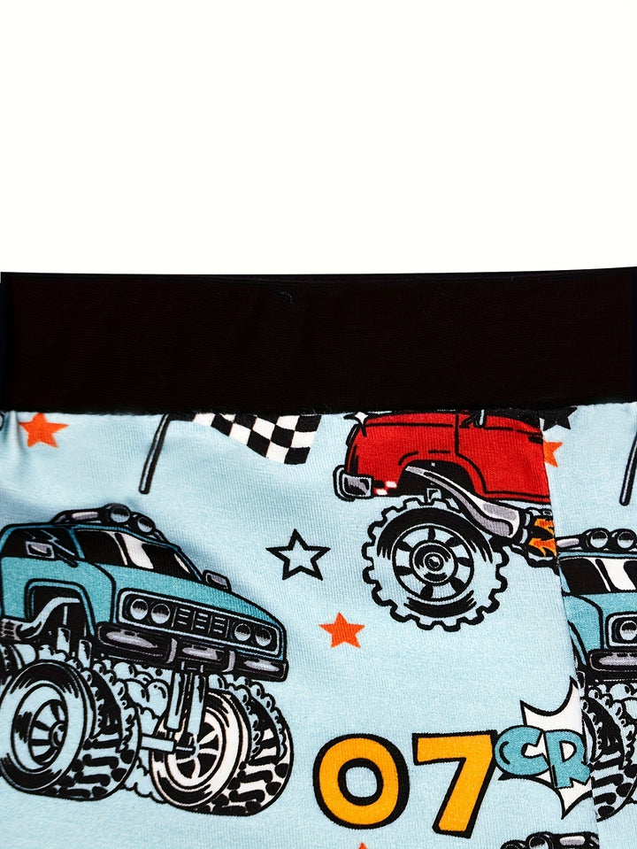 Short - Sleeve Two - Piece Racing Cars - MOSSRIVER