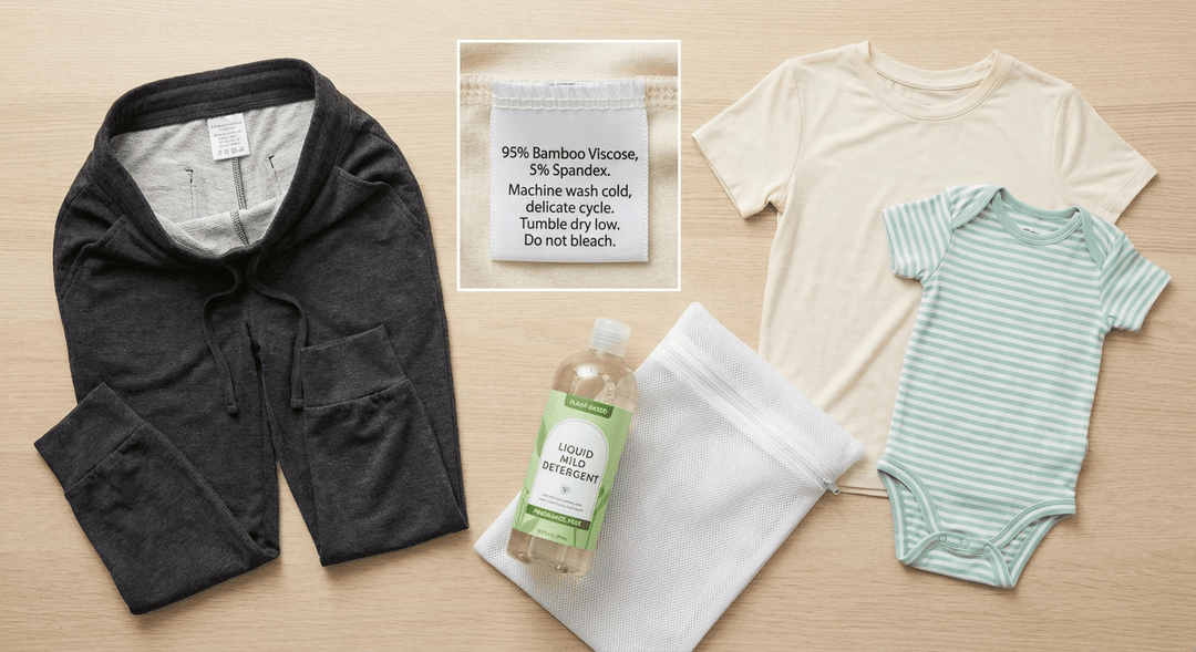 Bamboo Clothing Care: The Science Behind Gentle Wash - MOSSRIVER