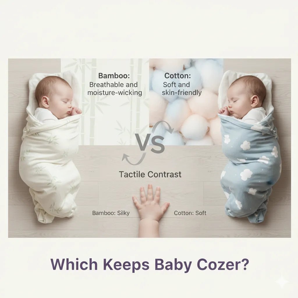 Bamboo vs Cotton Sleep Sacks: Which Keeps Baby Cozier? - MOSSRIVER