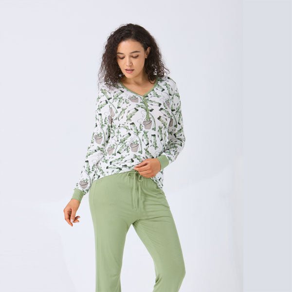 Best Cooling Women's Pajamas for Night Sweats Relief - MOSSRIVER
