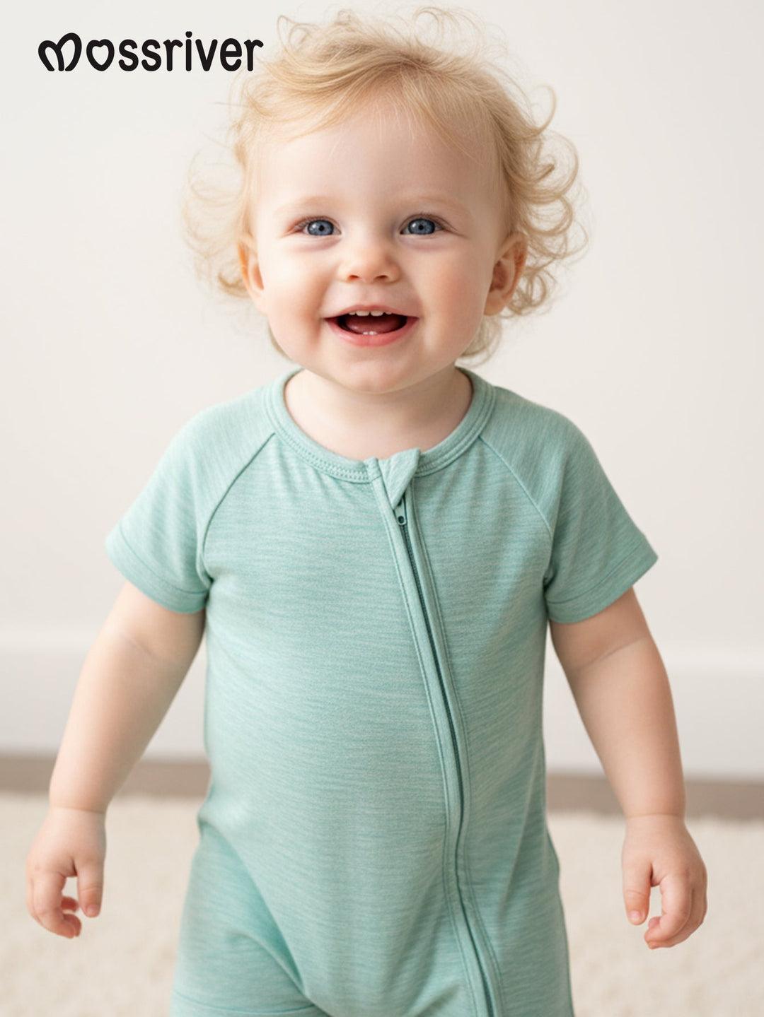 Cooling Bamboo Romper for Babies: MOSSRIVER Breathability Test - MOSSRIVER