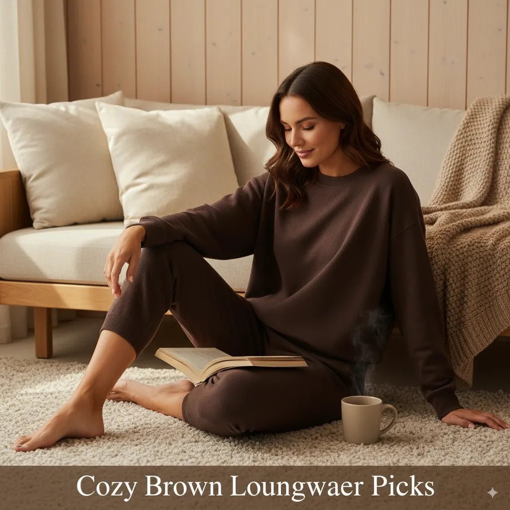 Cozy Brown Loungewear Picks Every Woman Will Love - MOSSRIVER