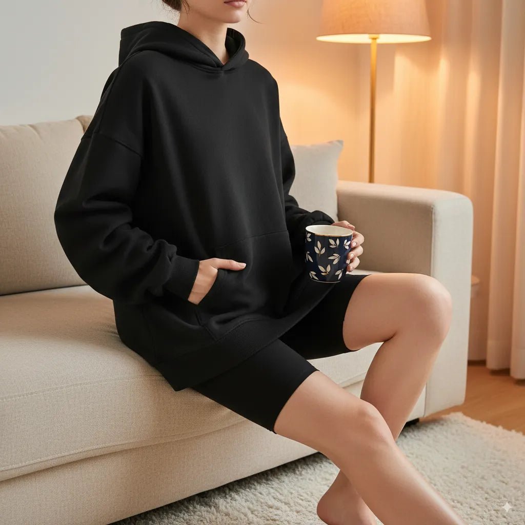 Cozy & Chic: 5 Must-Have Black Loungewear Pieces for Women - MOSSRIVER