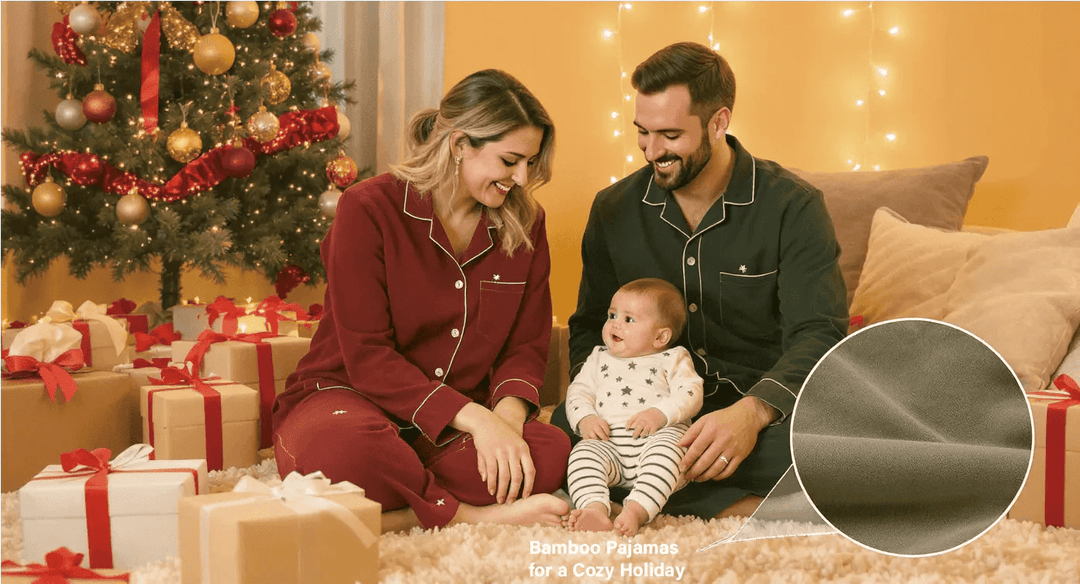 Cozy Christmas Magic: Why Bamboo Pajamas Make Perfect Holiday Gifts - MOSSRIVER