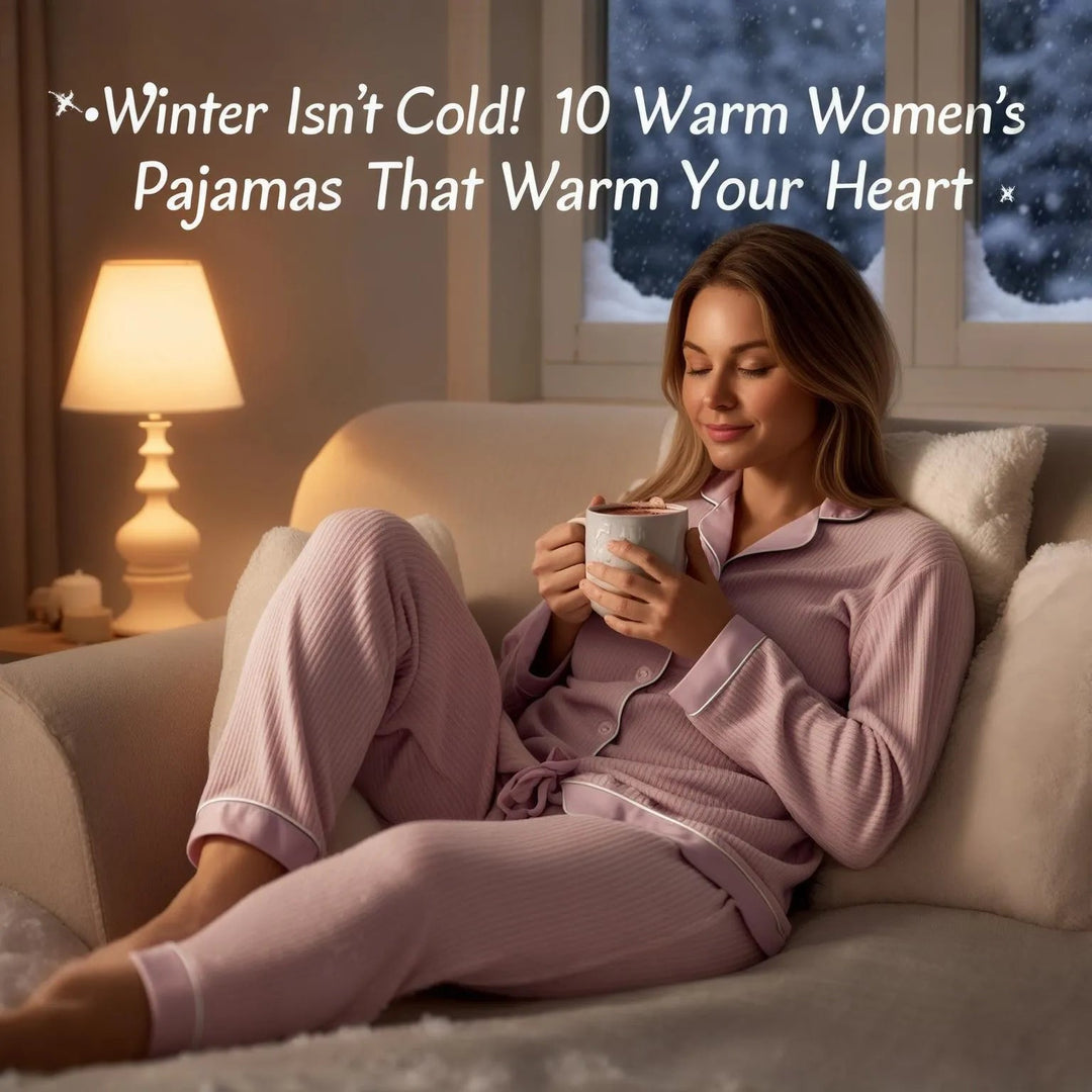 Cozy Up! 10 Warmest Women's Thermal Pajama Sets for Winter - MOSSRIVER