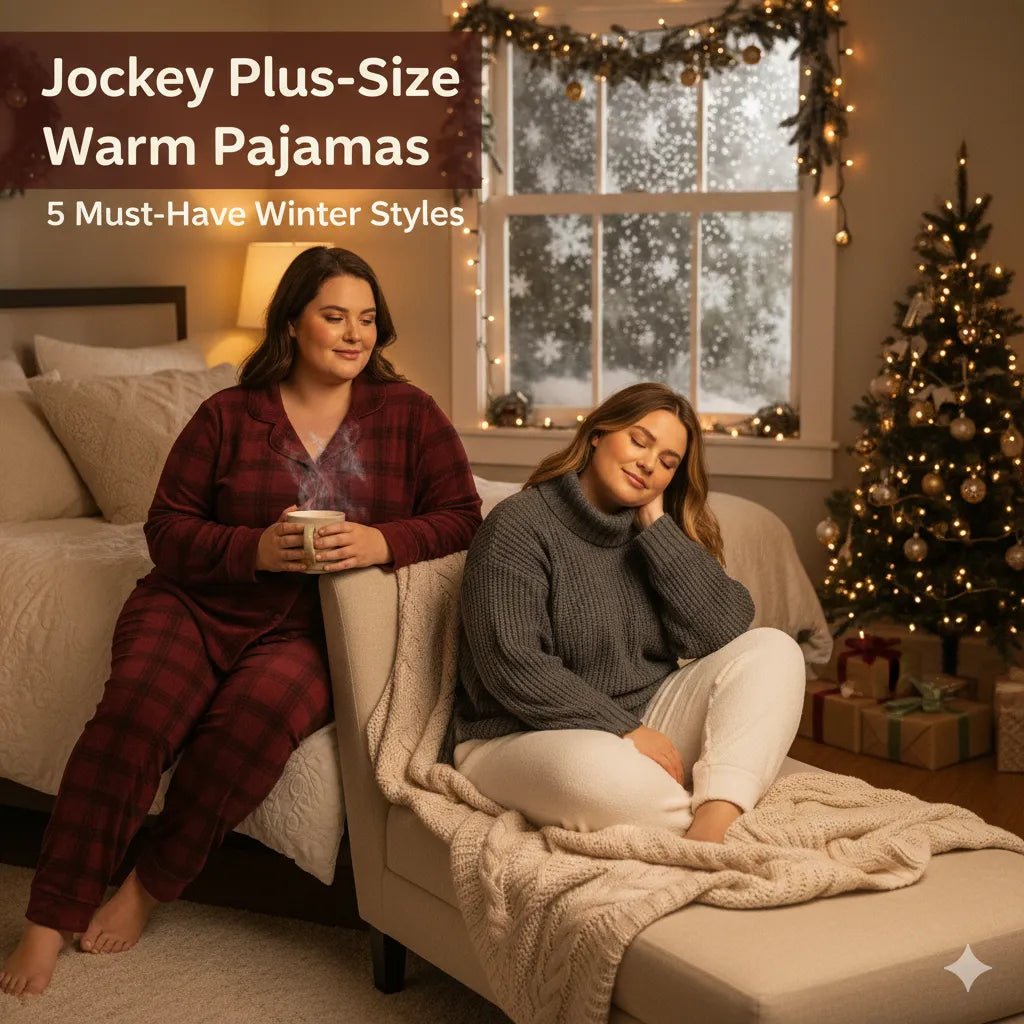 Cozy Up! Discover 5 Jockey Plus Size Thermal Pajama Sets for Winter - MOSSRIVER