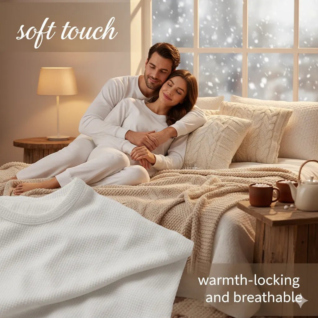 Cozy Up: Discover the 5 Best White Thermal Pajama Sets for Winter - MOSSRIVER
