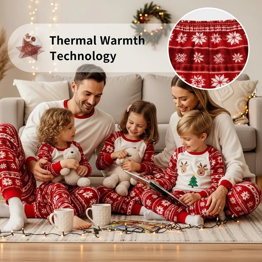 Cozy Up This Season: 5 Festive Holiday Thermal Pajama Sets You'll Love - MOSSRIVER