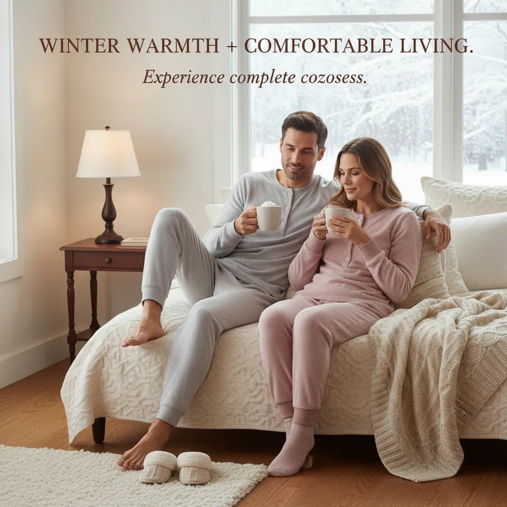Cozy Up: Why the Gilligan and O'Malley Thermal Pajama Set is a Winter Must-Have - MOSSRIVER