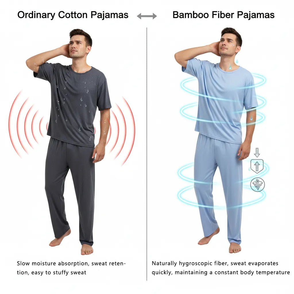 Discover How Bamboo Pajamas Help With Night Sweats & Sleep Better - MOSSRIVER