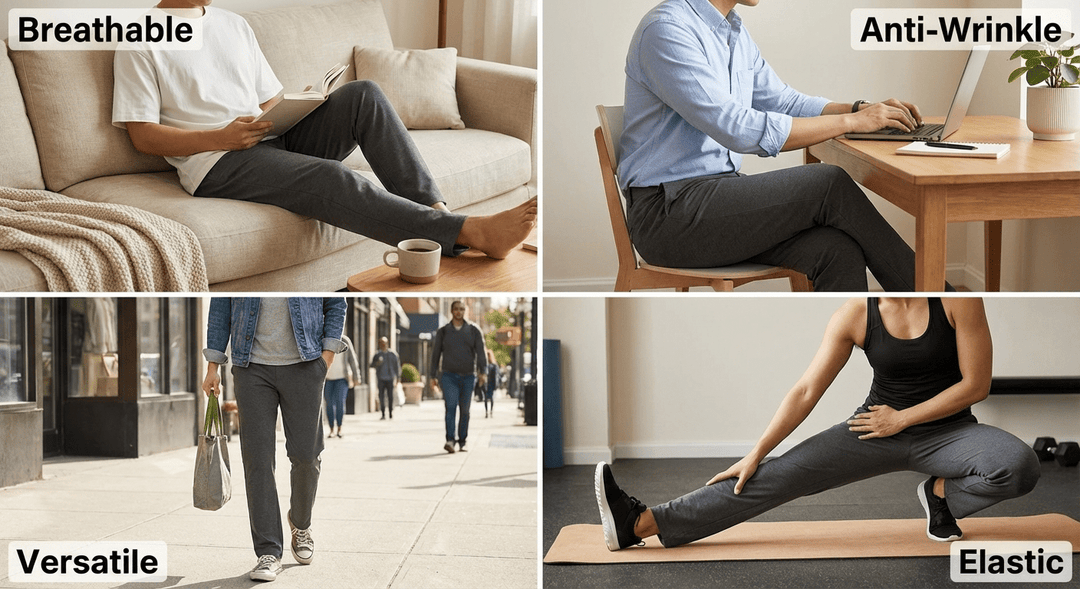 Bamboo Cotton Blend Lounge Pants: What's the Best Mix? - MOSSRIVER