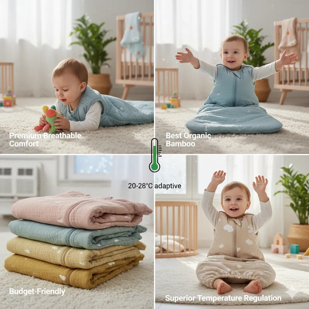 Discover the 5 Best Bamboo Sleep Sacks for Toddlers in 2024 - MOSSRIVER