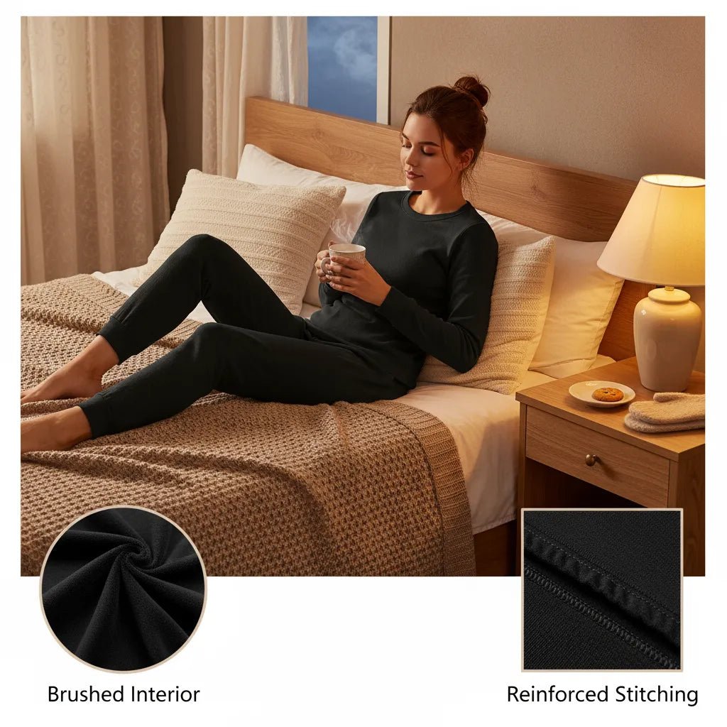 Discover the 5 Best Black Thermal Pajama Sets for Cozy Nights - MOSSRIVER