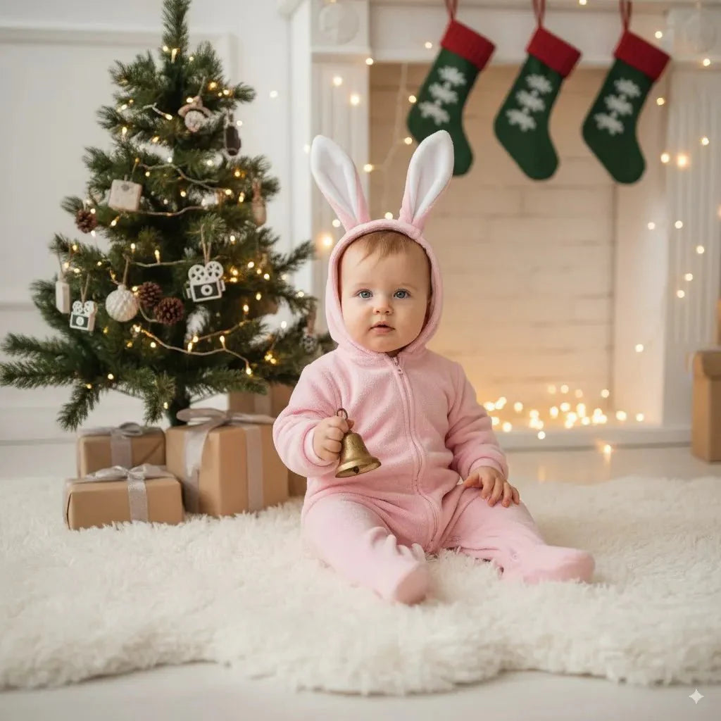 Adorable Baby Christmas Outfits Inspired by A Christmas Story - MOSSRIVER
