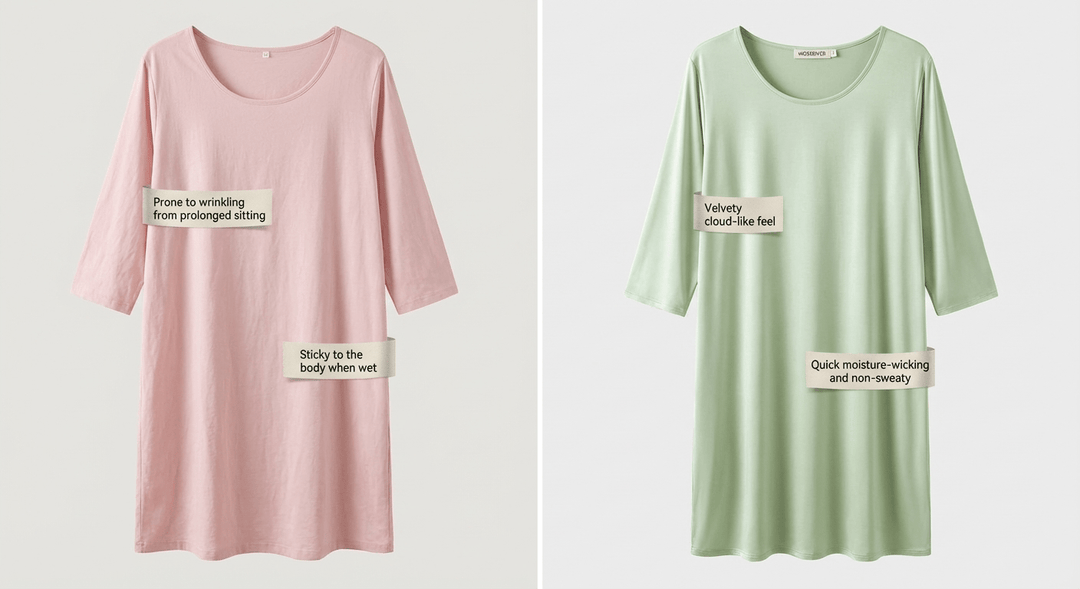 Plus Size Bamboo Pajamas: MOSSRIVER Verified Comfort for Women - MOSSRIVER