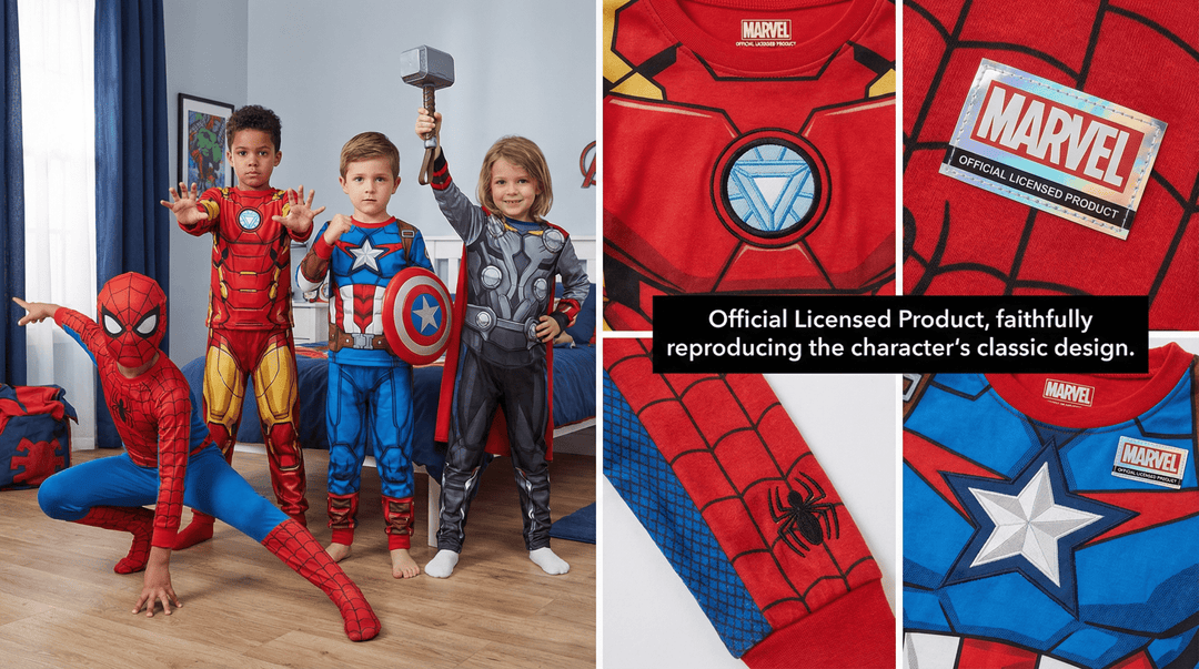 Kids Superhero Pajama Set: Licensed Comfort or Marketing Hype? - MOSSRIVER