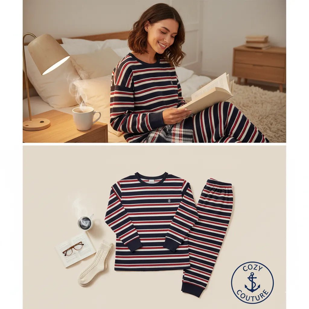 Discover the Coziest Tommy Hilfiger Women's Thermal Pajama Set - MOSSRIVER