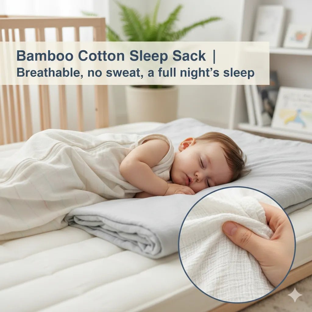 Discover the Cozy Comfort of a Bamboo Cotton Sleep Sack - MOSSRIVER