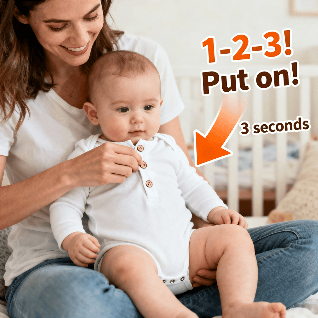 Discover the Magic of 3-Second Baby Onesies for Easy Dressing - MOSSRIVER