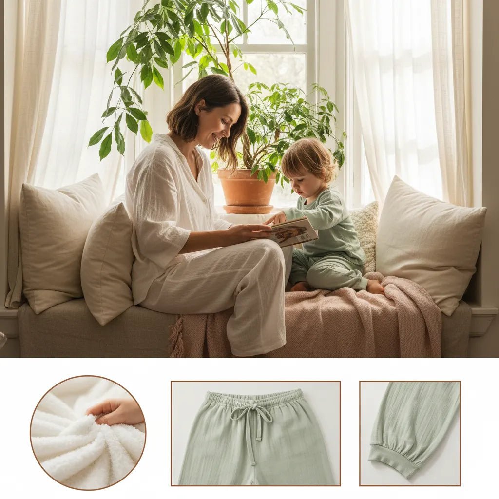 Discover the Ultimate Relaxed Fit Bamboo Pajamas for Cozy Nights - MOSSRIVER