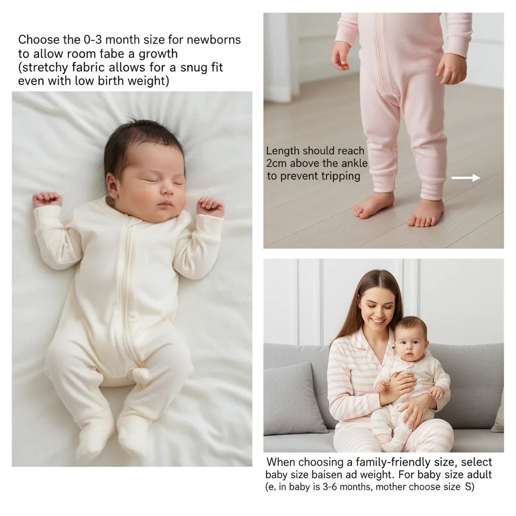 Little Sleepies Sizing Guide: What Size Fits Your Baby Best? - MOSSRIVER
