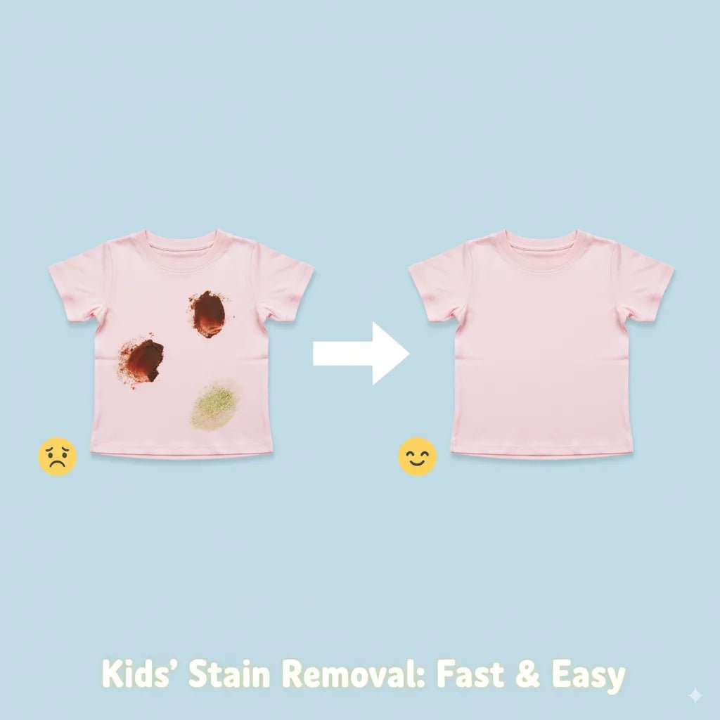 Quick & Easy Ways to Get Stains Out of Kids Clothes - MOSSRIVER