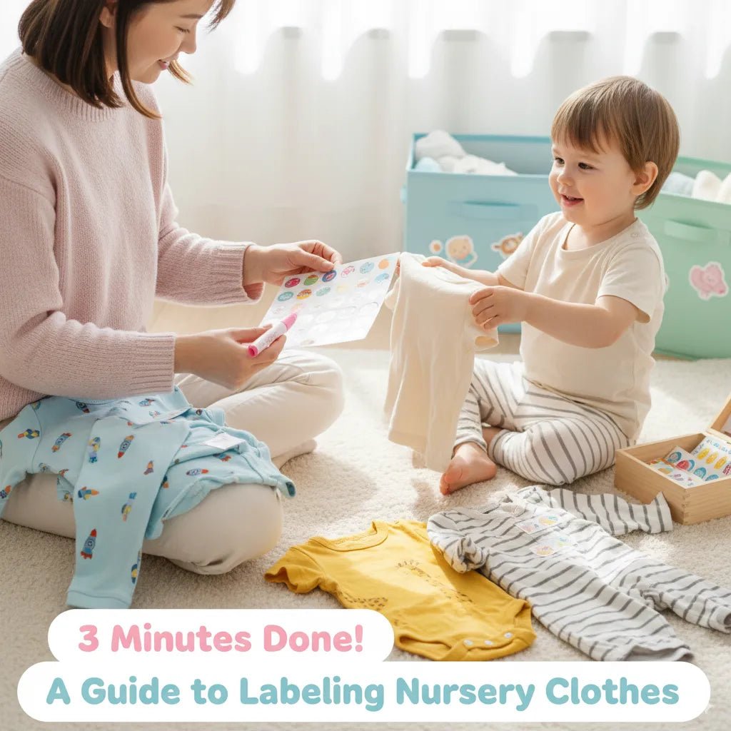 Quick & Easy Ways to Label Kids Clothes for Daycare - MOSSRIVER