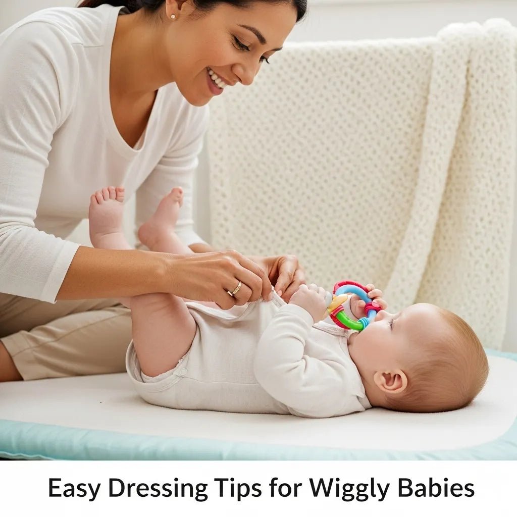 Quick Tips: Easy Dressing for Your Wiggly Baby Without the Fuss - MOSSRIVER