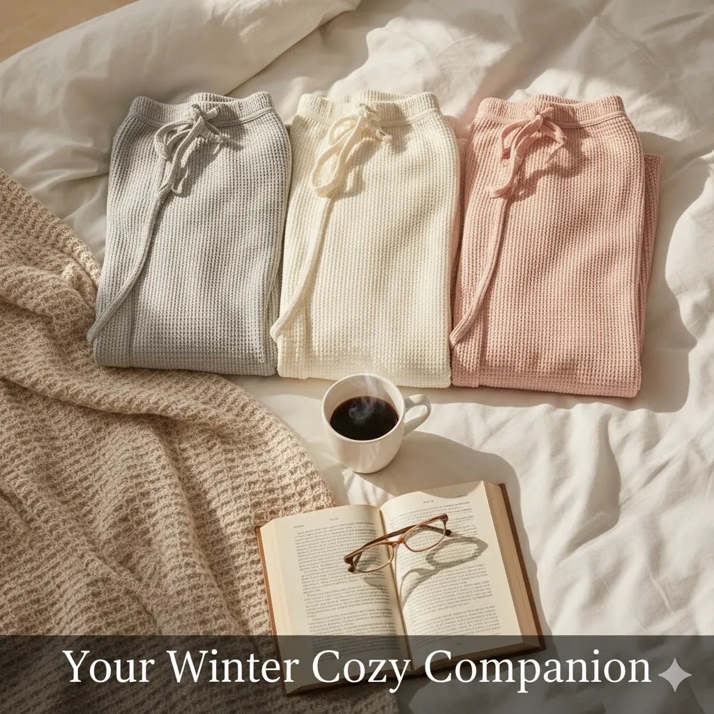 Stay Warm & Cozy: Discover the Jane & Bleecker Ladies Thermal Pajama Set - MOSSRIVER