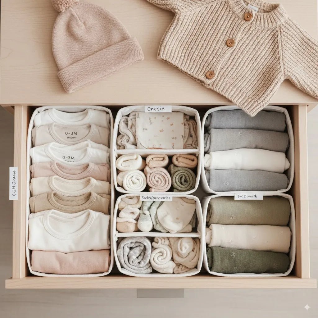 The Ultimate Guide to Organizing Baby Clothes in Drawers Effortlessly - MOSSRIVER