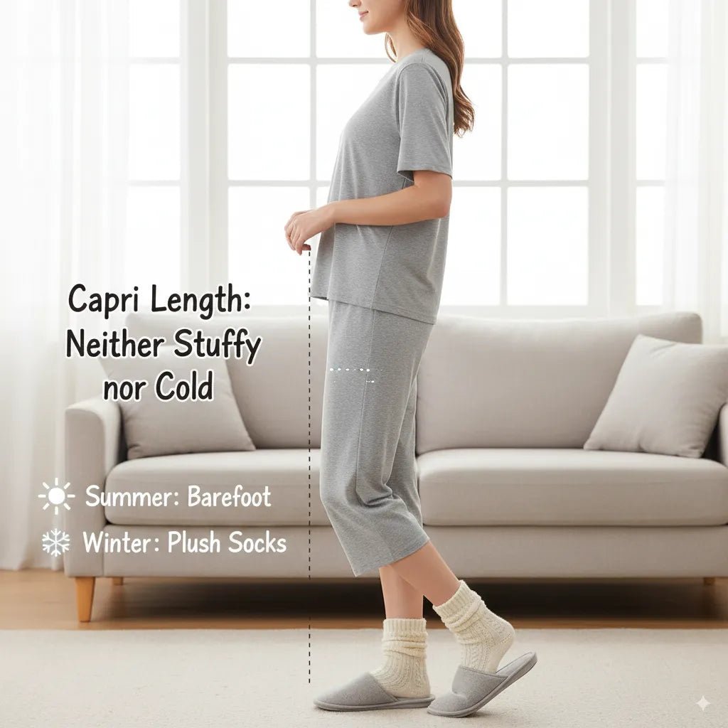 Trendy and Comfortable: Best Women's Capri Pajama Sets - MOSSRIVER